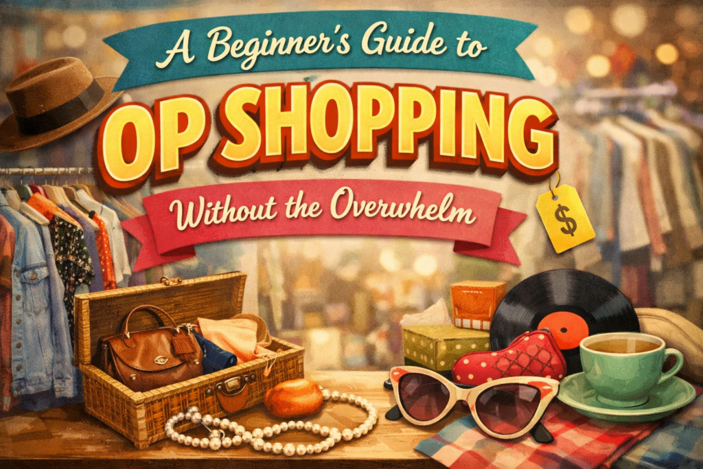 A Beginner’s Guide to Op Shopping Without the Overwhelm