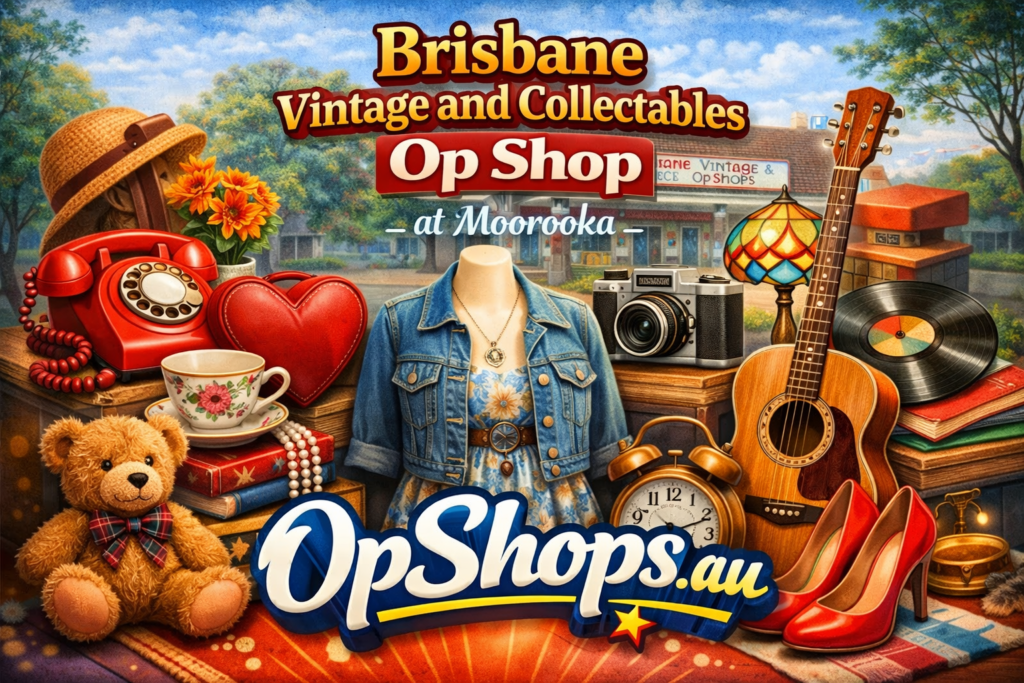 Brisbane Vintage and Collectables Op Shop Moorooka