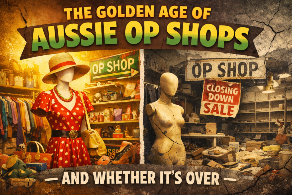 The Golden Age of Aussie Op Shops — And Whether It’s Over