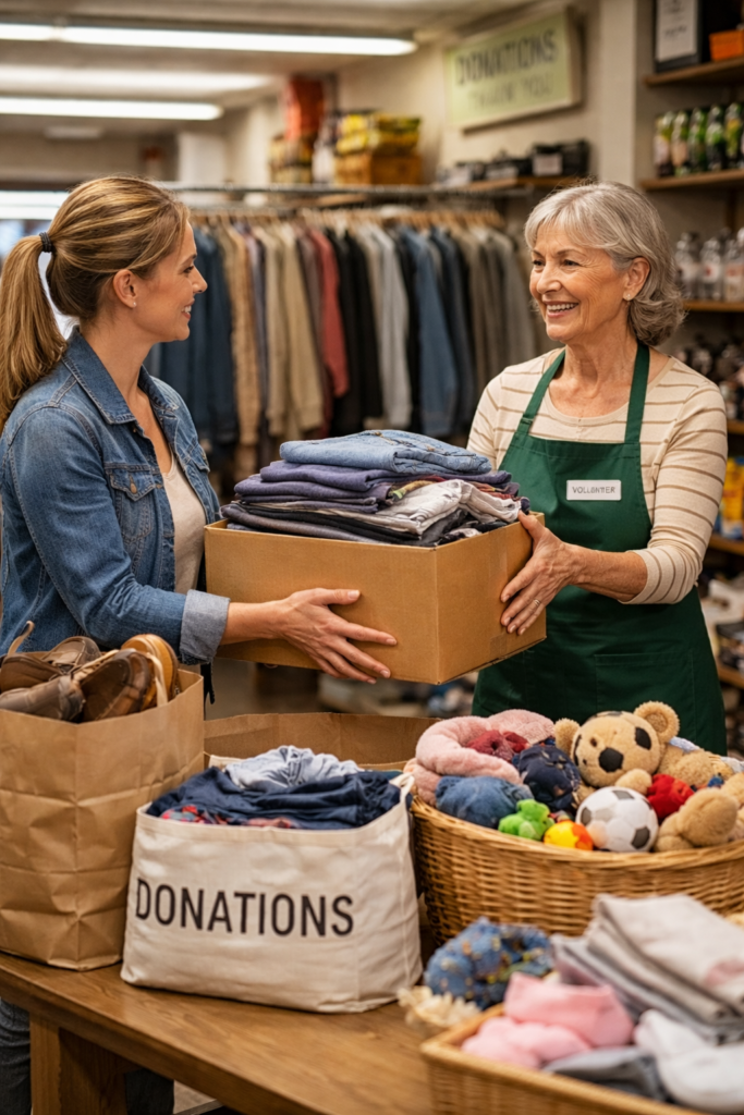 donating to op shops