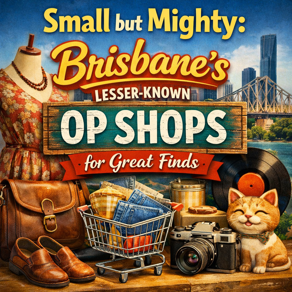 Small but Mighty: Brisbane’s Lesser-Known Op Shops for Great Finds